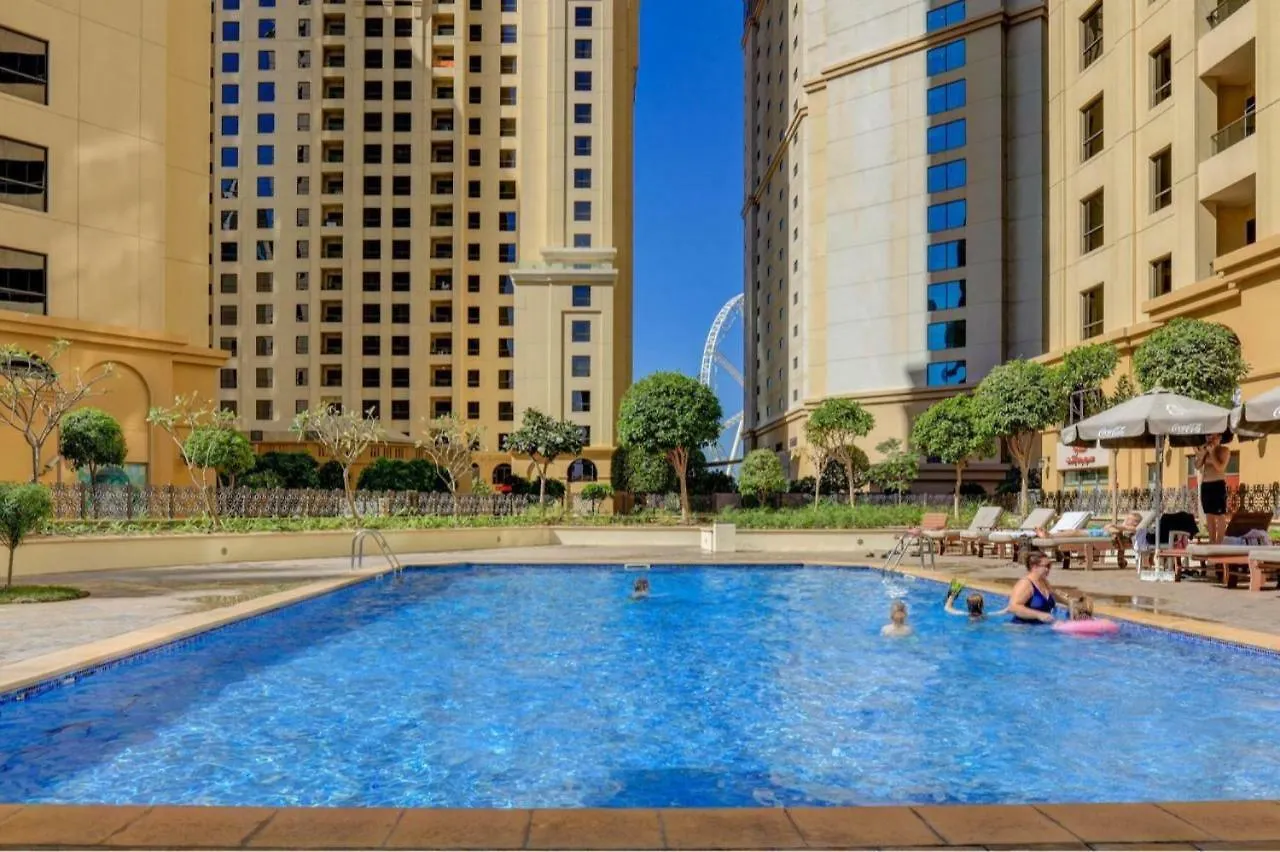 شقة Murjan Suites Waterfront The Walk Jumeirah Beach Residence دبي